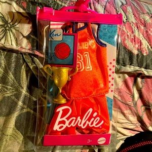 Ken doll clothes basket ball outfit